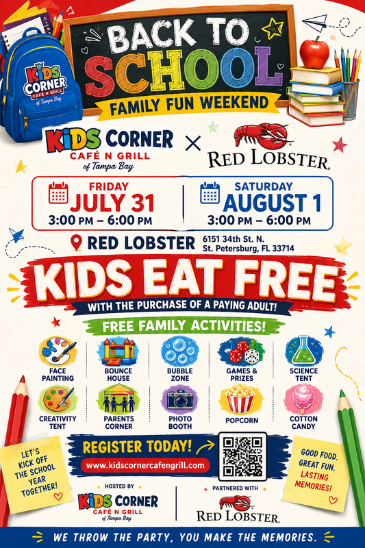 Back to School Bash at Red Lobster!